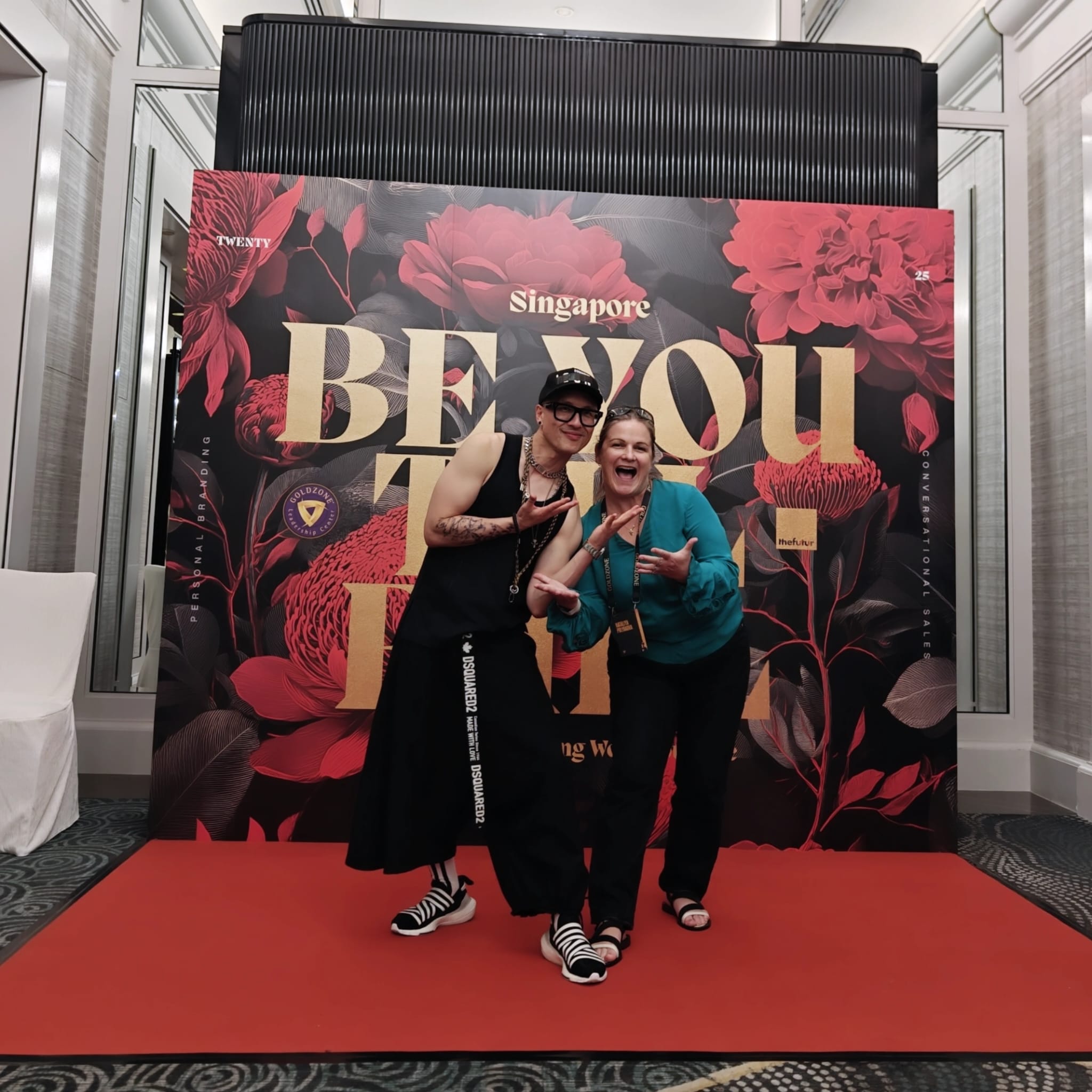 With Chris Do at Be You Till Full workshop, Singapore